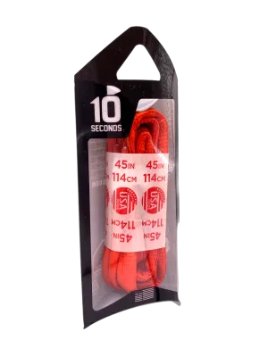 10 Seconds ® Athletic Oval Laces | Burnt Orange