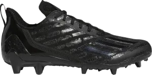 Adidas Adizero Cleats 'Black Grey' Boots, Black