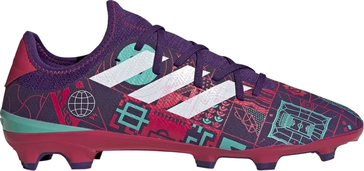 Adidas Gamemode Knit FG 'World Cup' Boots, Purple