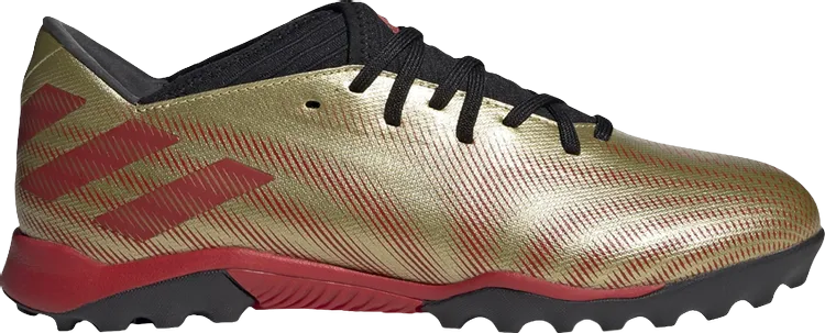 Adidas Nemeziz Messi.3 TF 'Tension Tape - Gold Metallic' Cleats, Gold