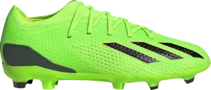 Adidas X Speedportal.1 FG J 'Game Data Pack' Boots, Green