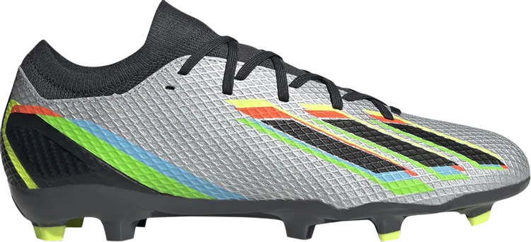 Adidas X Speedportal.3 FG 'Silver Metallic Black' Boots, Silver