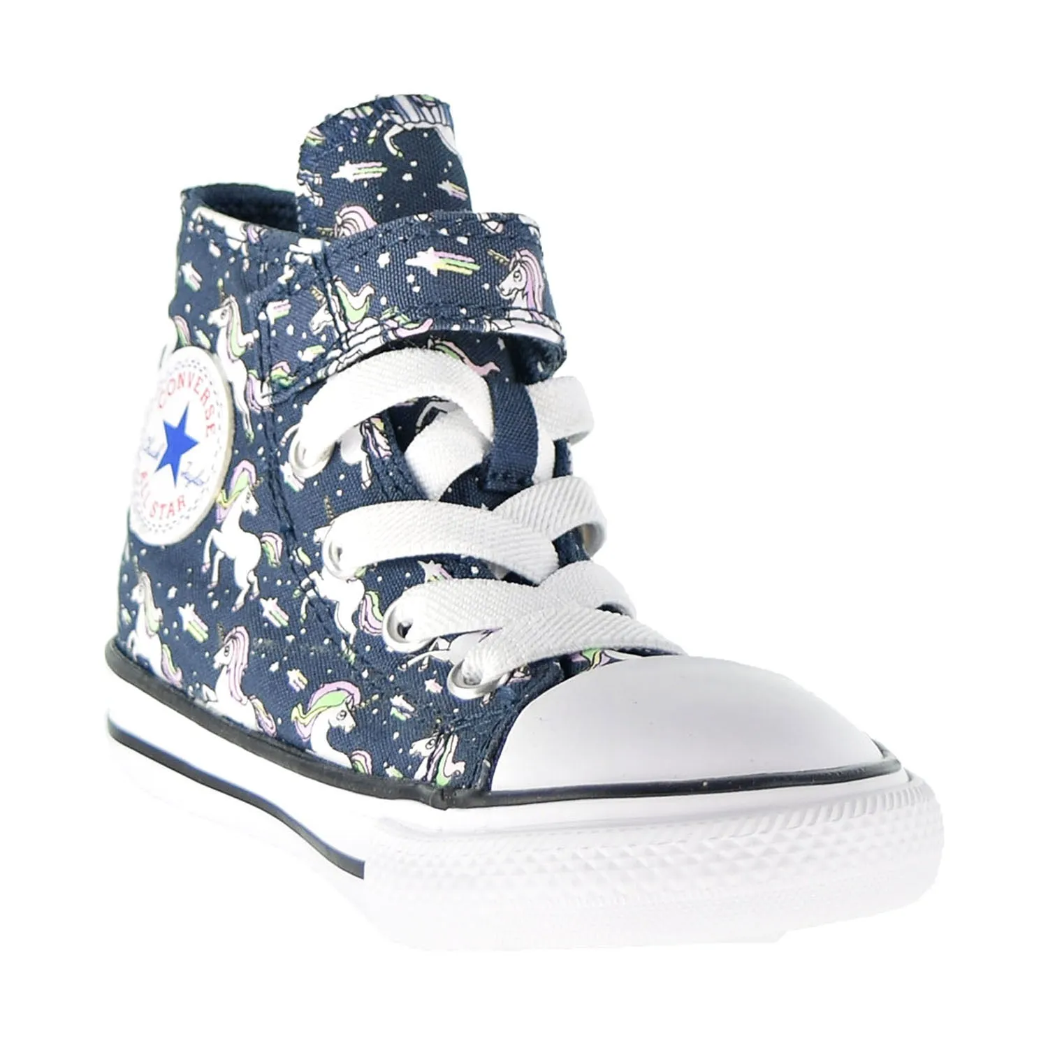 Converse Chuck Taylor AS Unicorns Hook And Loop Toddler Shoes Navy-Black