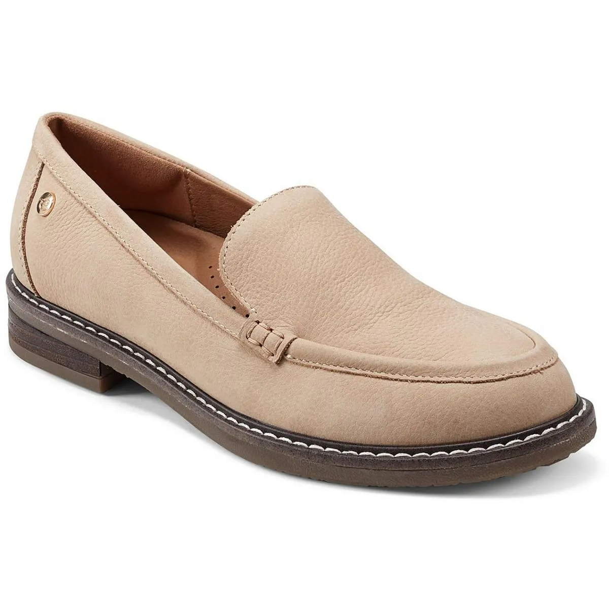 Easy Spirit Womens Jaylin Leather Slip On Loafers