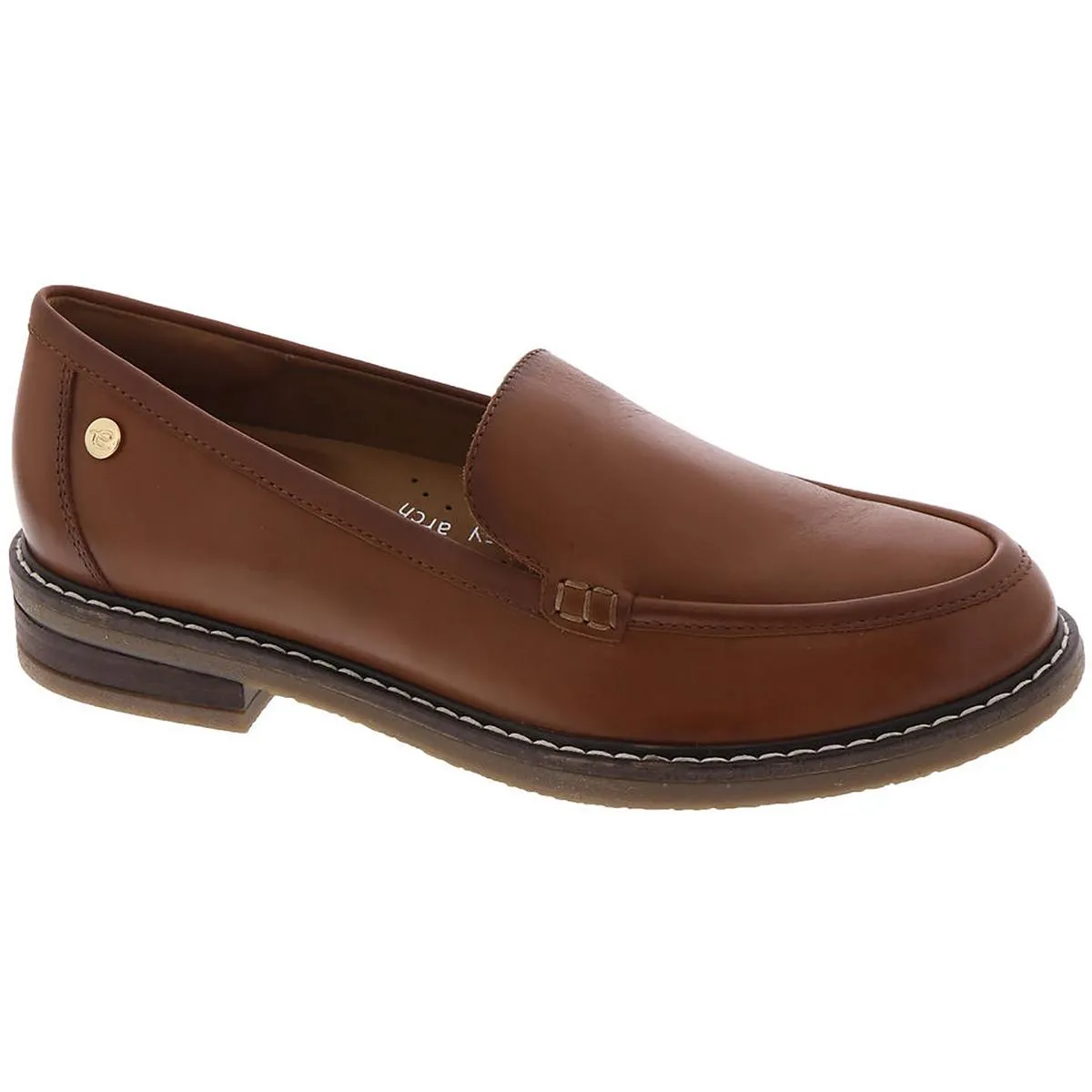 Easy Spirit Womens Jaylin Leather Slip On Loafers