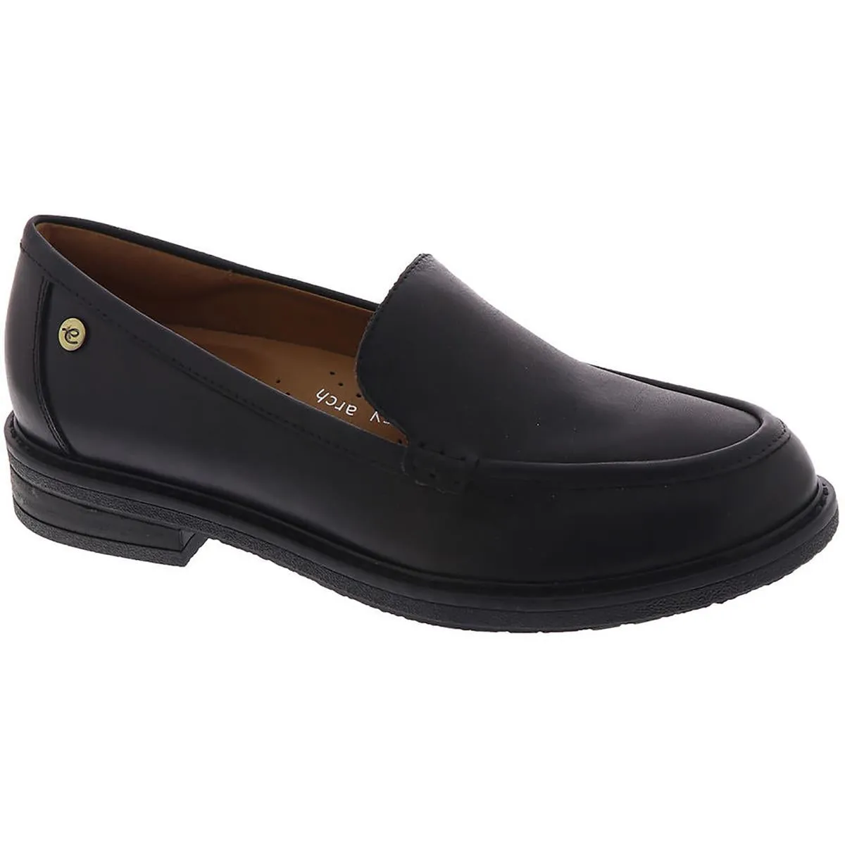 Easy Spirit Womens Jaylin Leather Slip On Loafers