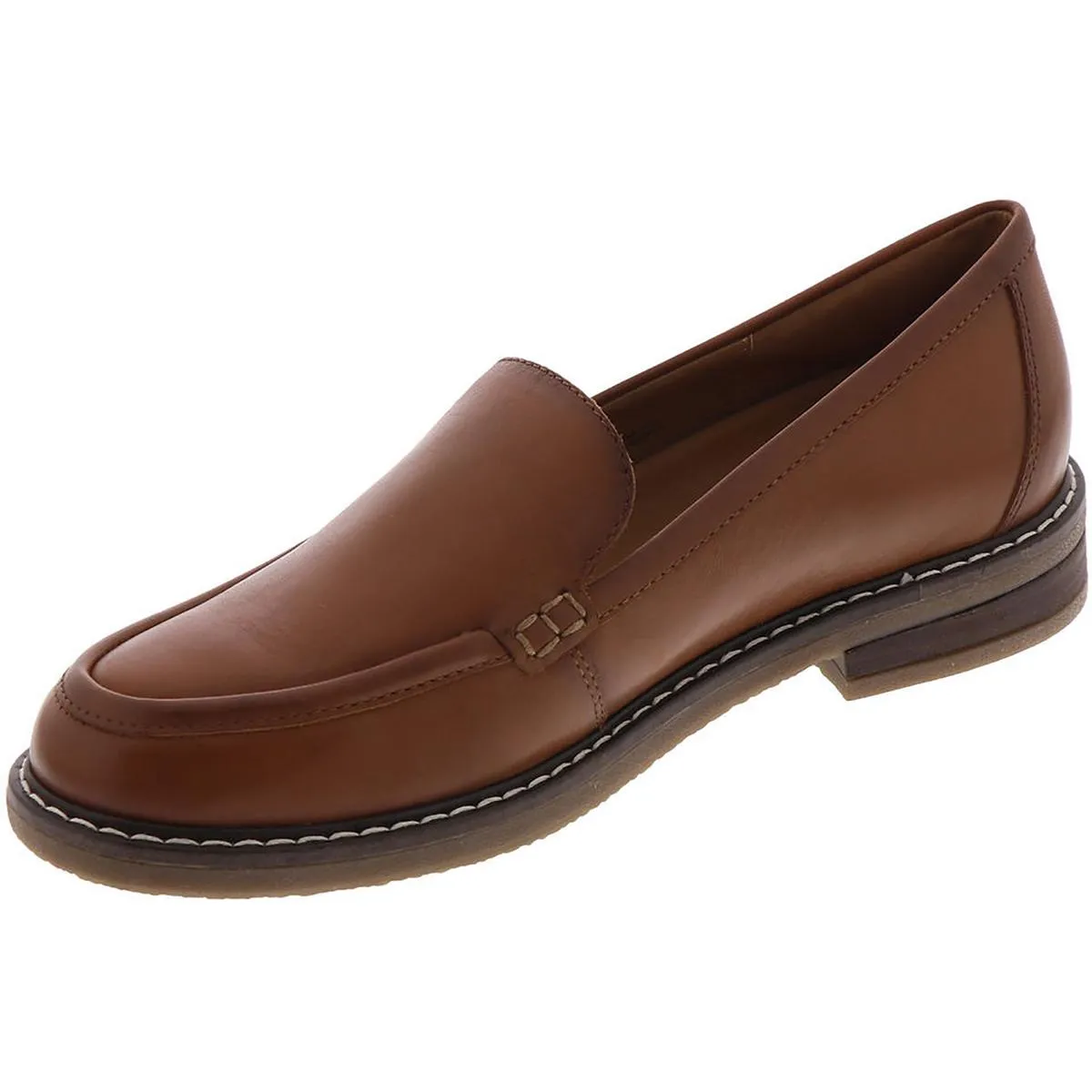 Easy Spirit Womens Jaylin Leather Slip On Loafers