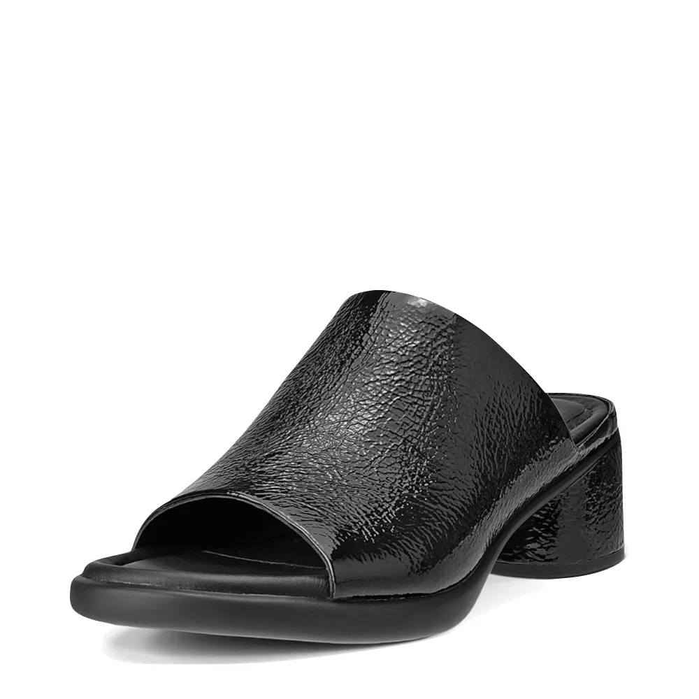 Ecco Women's Sculpted LX 35 Heeled Slide Sandal in Black