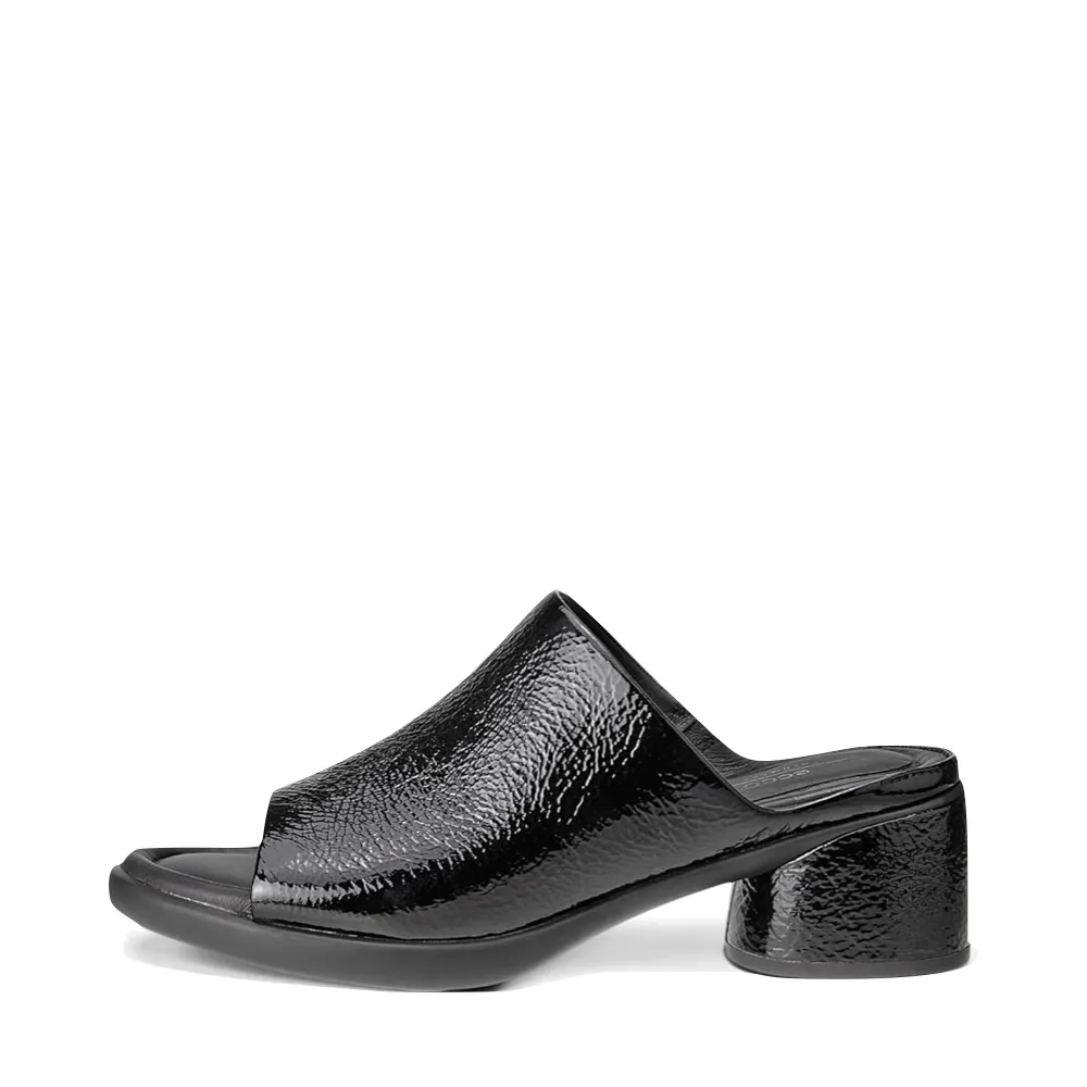 Ecco Women's Sculpted LX 35 Heeled Slide Sandal in Black