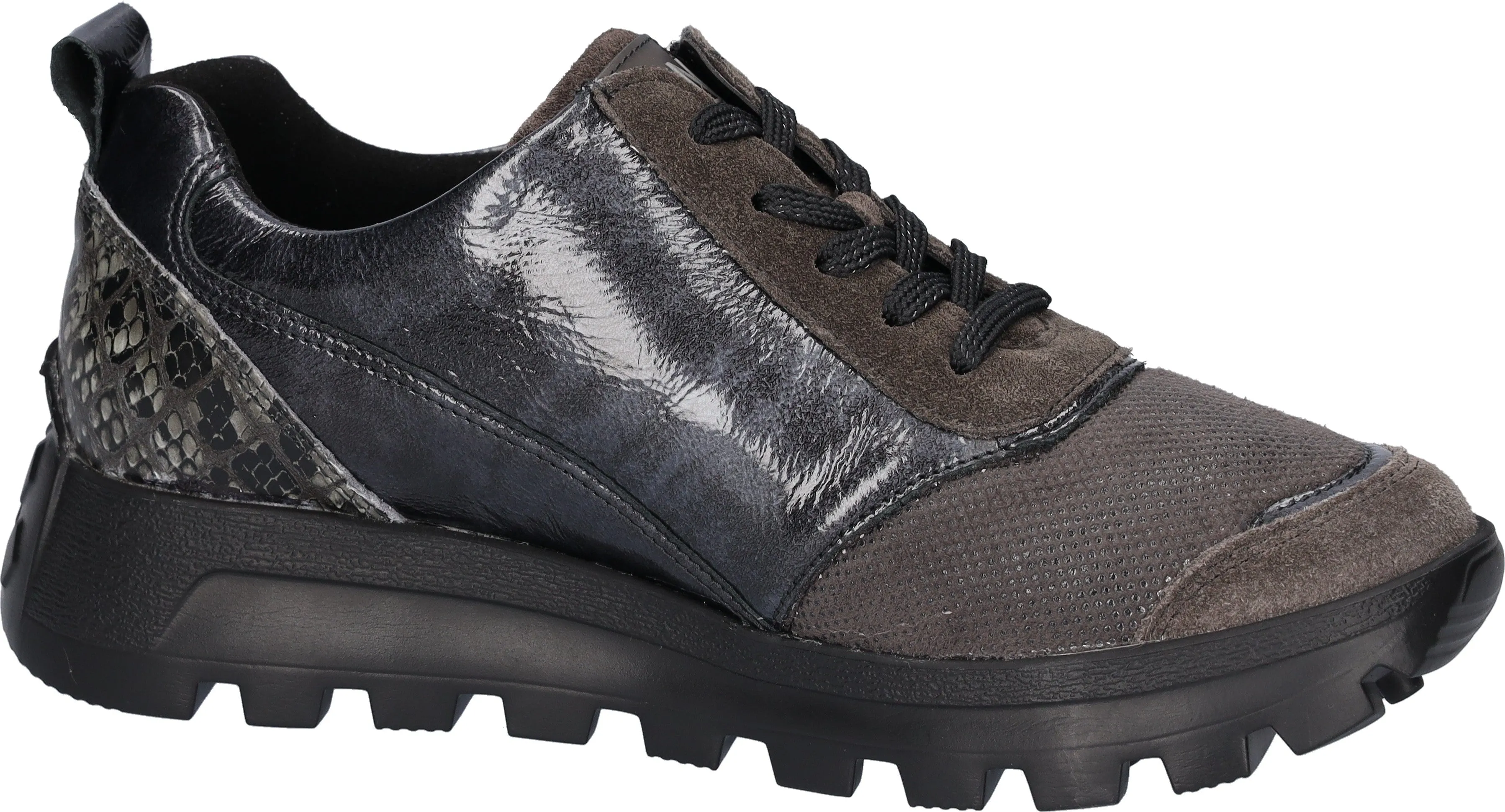 Ladies Waldlaufer Trainers Carbon Multi H Fit Ajala 993H01 600 696