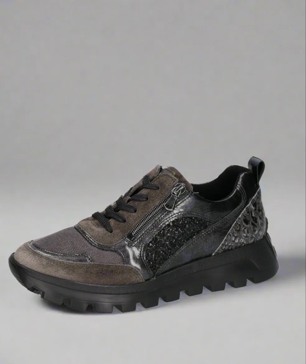 Ladies Waldlaufer Trainers Carbon Multi H Fit Ajala 993H01 600 696