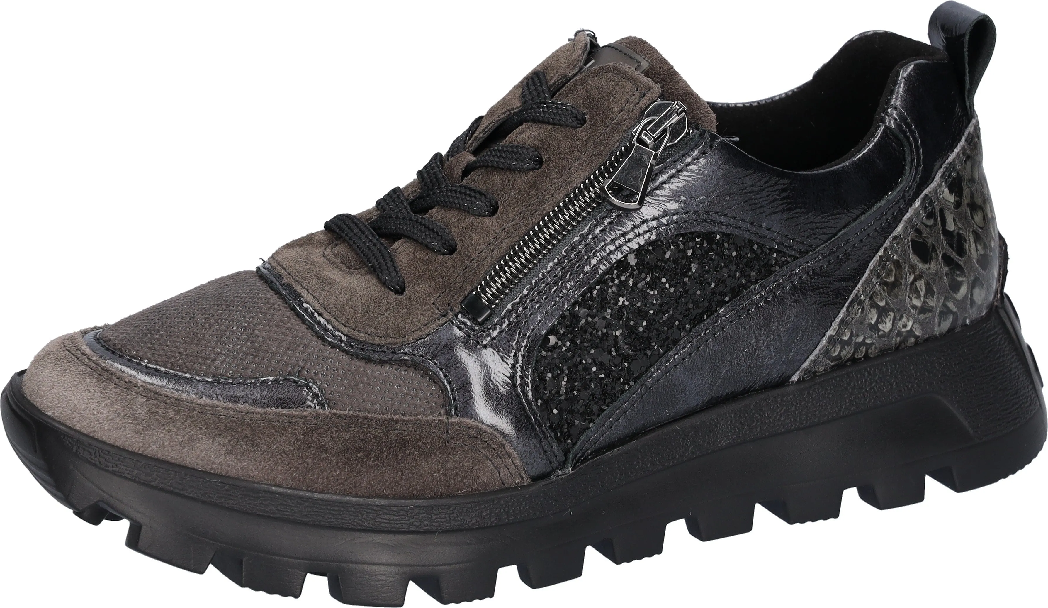 Ladies Waldlaufer Trainers Carbon Multi H Fit Ajala 993H01 600 696