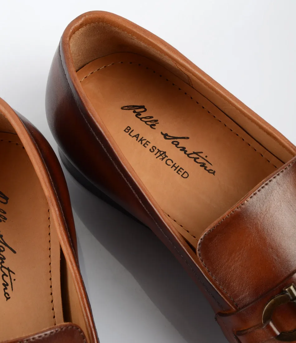 Leather Bit Loafers - Cognac - Ultra Flex