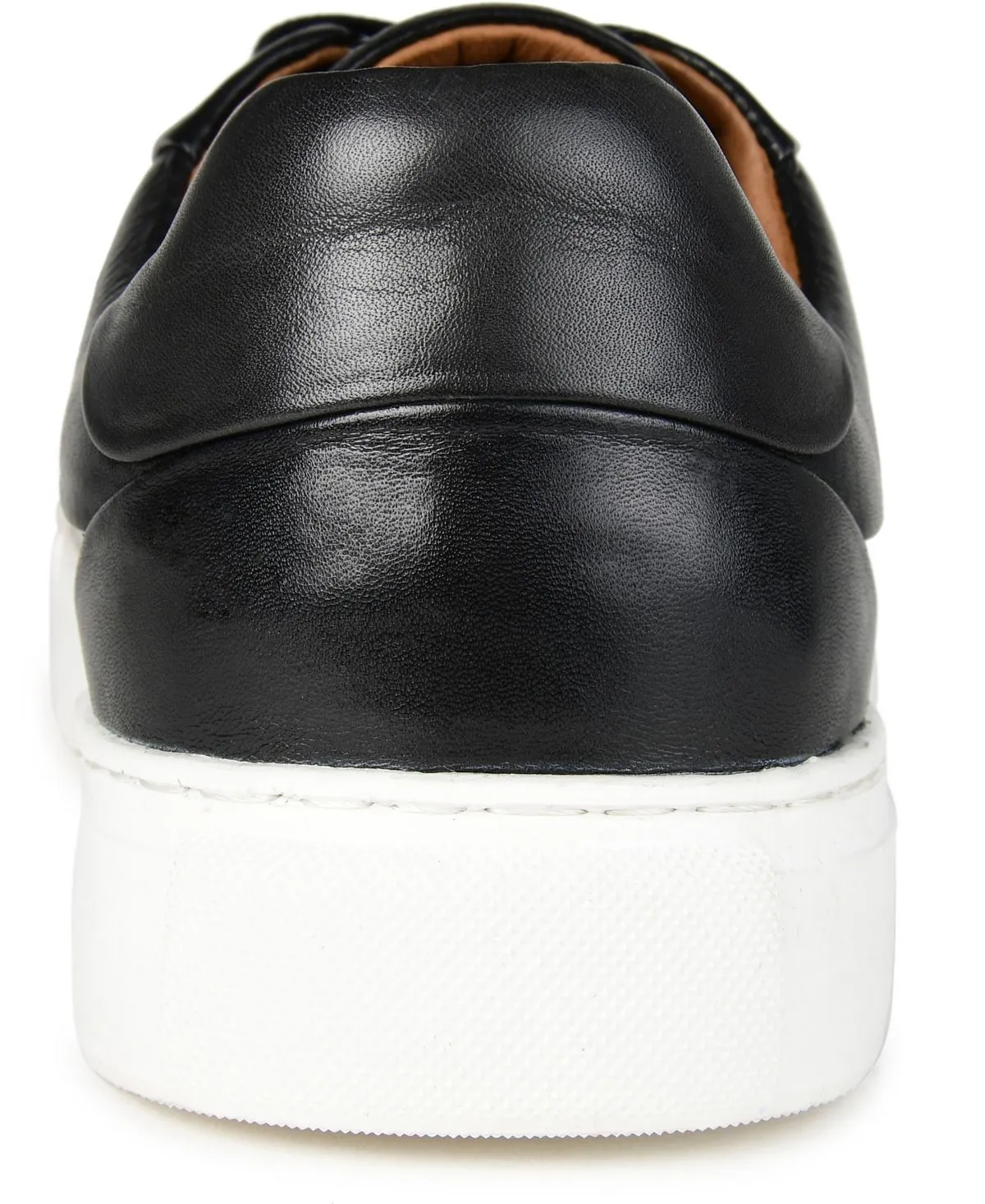 Men's Thomas & Vine Embossed Canton Leather Sneakers, Black