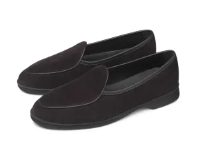 Stride Loafers in Cedre Noir Glove Suede Dark Sole