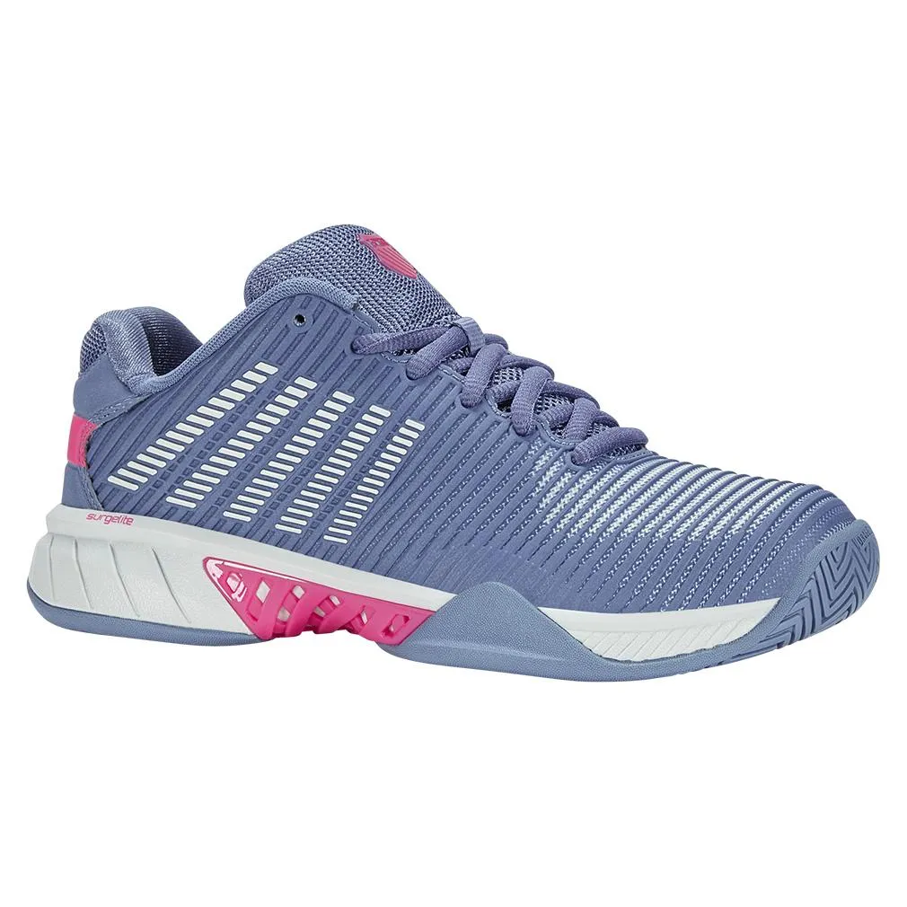 Women's Hypercourt Express 2 Tennis Shoes Infinity and Blue Blush