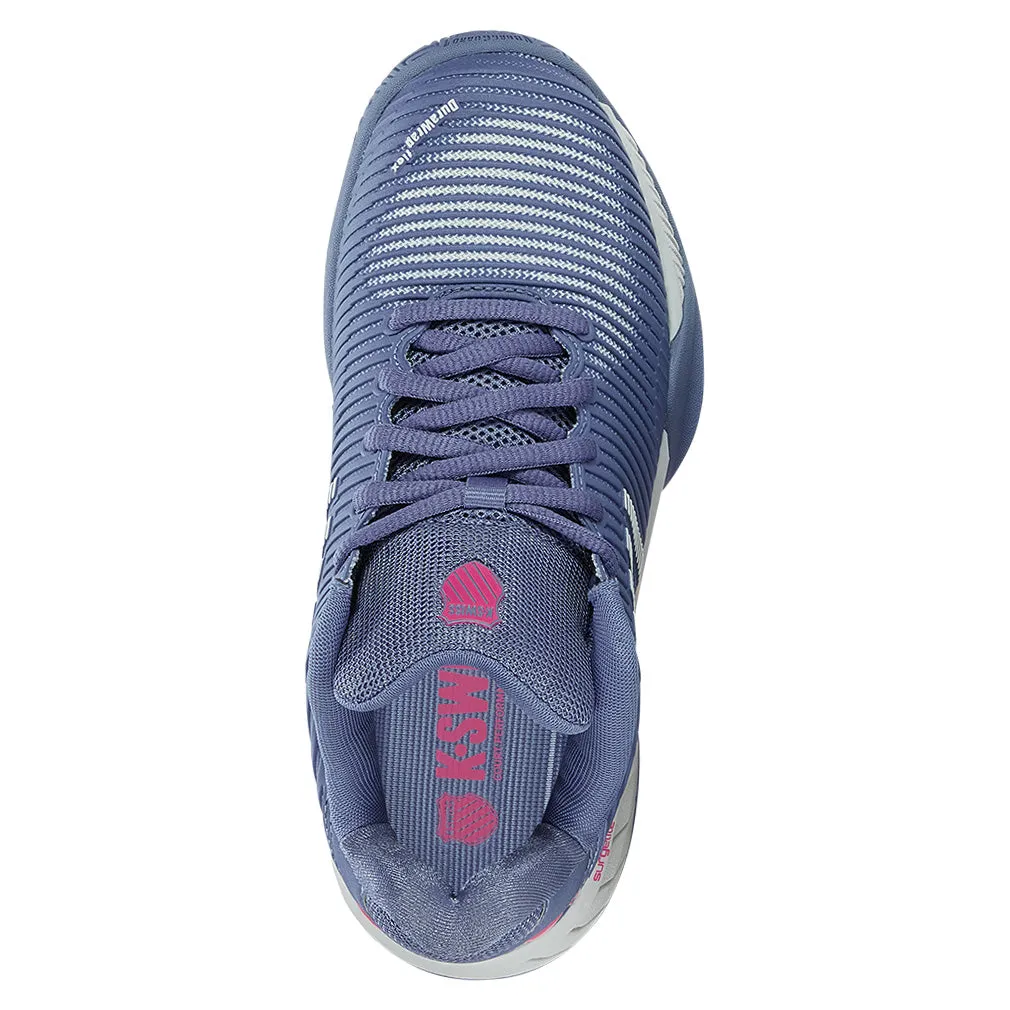 Women's Hypercourt Express 2 Tennis Shoes Infinity and Blue Blush