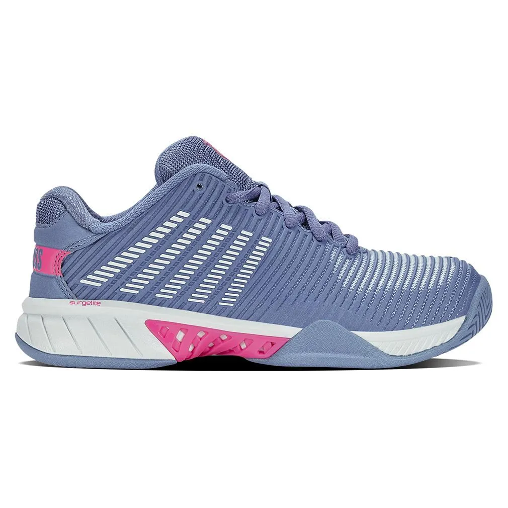 Women's Hypercourt Express 2 Tennis Shoes Infinity and Blue Blush